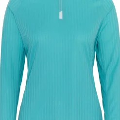 Kari Traa Women's Leah Half Zip Blue Lagoon
