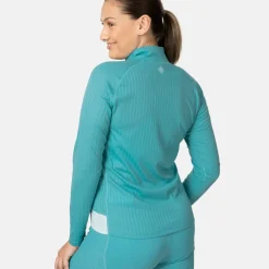 Kari Traa Women's Leah Half Zip Blue Lagoon