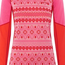 Kari Traa Women's Malia Long Sleeve Bright Pink