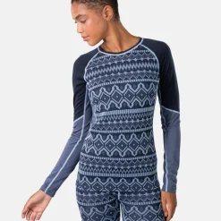 Kari Traa Women's Malia Long Sleeve Dark Navy Blue