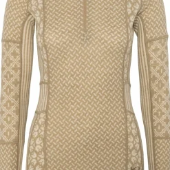 Kari Traa Women's Smekker Half Zip Mocha