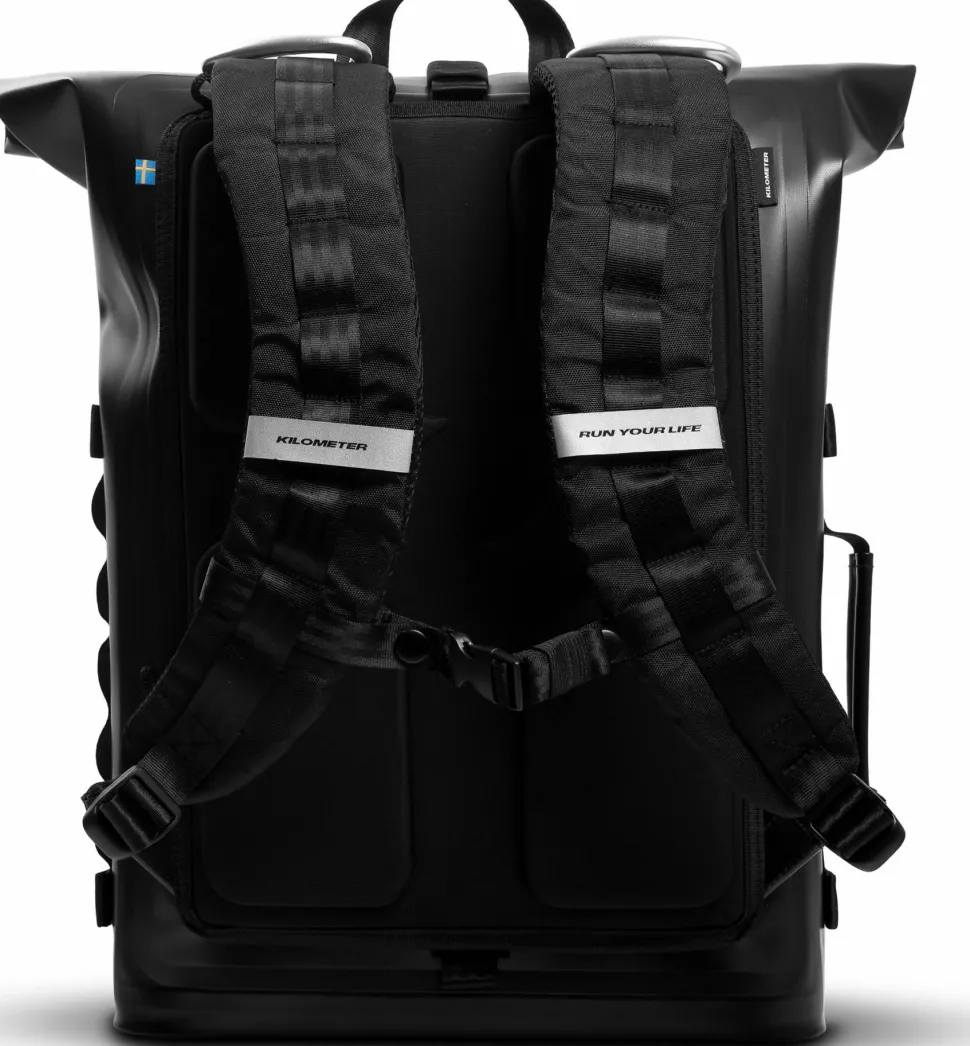 Kilometer Pannier Rolltop Black