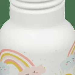 Klean Kanteen Kids' Classic Narrow 355ml (W/ Kid Sippy) Rainbows White