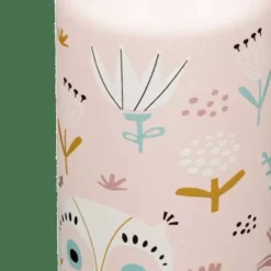 Klean Kanteen Kids' Classic Insulated Water Bottle with Flip Seal Sport Cap and Straw Owlet