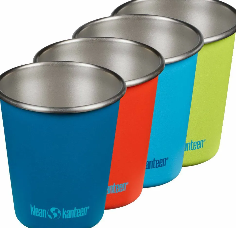 Klean Kanteen Stainless Steel Cup 296 ml 4-Pack Dragon Tails