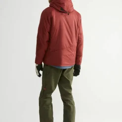 Klättermusen Men's Lödyn Hood Jacket Madder Red