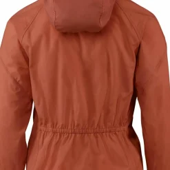 Klättermusen Women's Eitre Zip Hood Jacket Stone Red