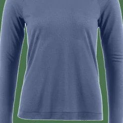 Klättermusen Women's Groa Longsleeve Tee Fog Blue