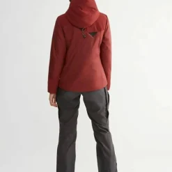 Klättermusen Women's Urd Hood Jacket Madder Red