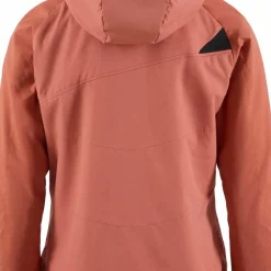 Klättermusen Women's Vili Hood Jacket Stone Red