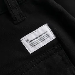 Knowledge Cotton Apparel Men's Cargo Stretched Twill Shorts Black Jet