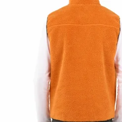 Knowledge Cotton Apparel Men's Teddy Fleece Vest Desert Sun