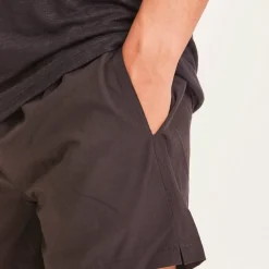 Knowledge Cotton Apparel Men's Bay Stretch Swimshorts Black Jet