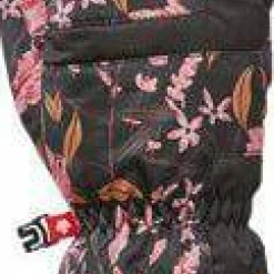 Kombi Juniors' Tucker Mittens Dark Floral