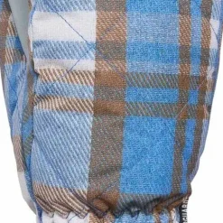 Kombi Women's Canadienne Mittens Silky Blue Tartan