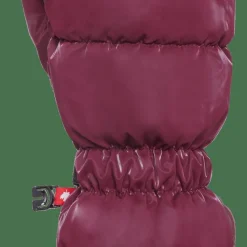 Kombi Women's Snazzy Ethical Goose Down Mittens Rosewood Red