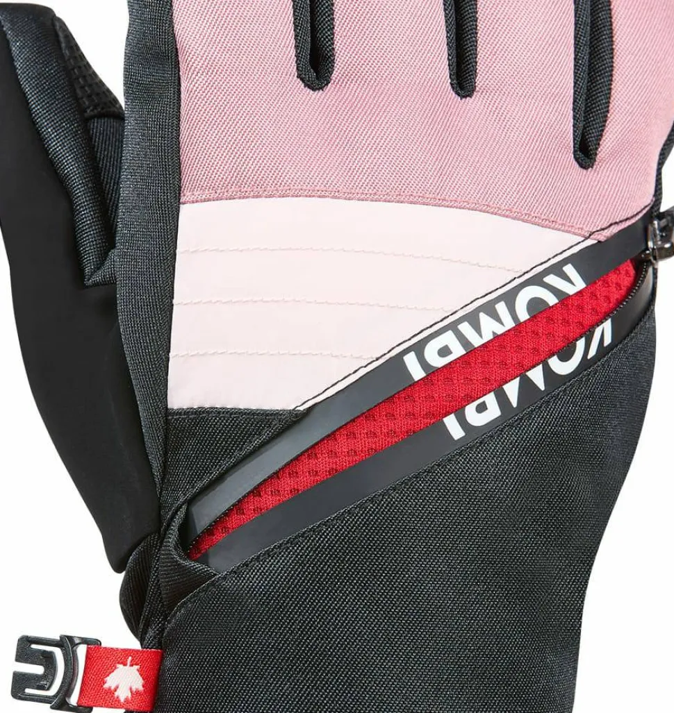 Kombi Women's Valley Waterguard Gloves Nostalgia Rose