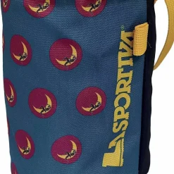 La Sportiva Climbing On The Moon Chalk Bag Turchese/giallo