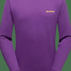 La Sportiva Men's Climbing On The Moon Sweatshirt Viola/Giallo