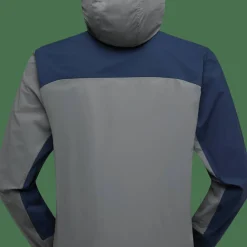 La Sportiva Men's Freeway Wind Jacket Steel/Night Sky