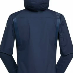 La Sportiva Men's Wall Breeze Stretch Jacket Night Sky/chalk