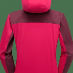 La Sportiva Women's Freeway Wind Jacket Azalea/Redwood