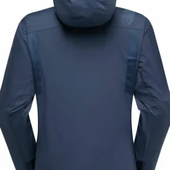 La Sportiva Women's Wall Breeze Stretch Jacket Night Sky/chalk