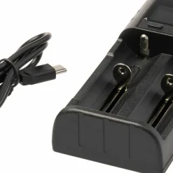 Lafayette 18650 Double Charger Black