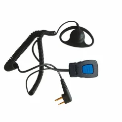 Lafayette Speaker Microphone Earhanger 3,5 & 2,5 mm Black