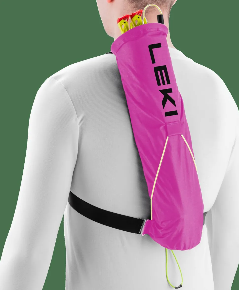 Leki Trail Running Quiver Neonpink-black