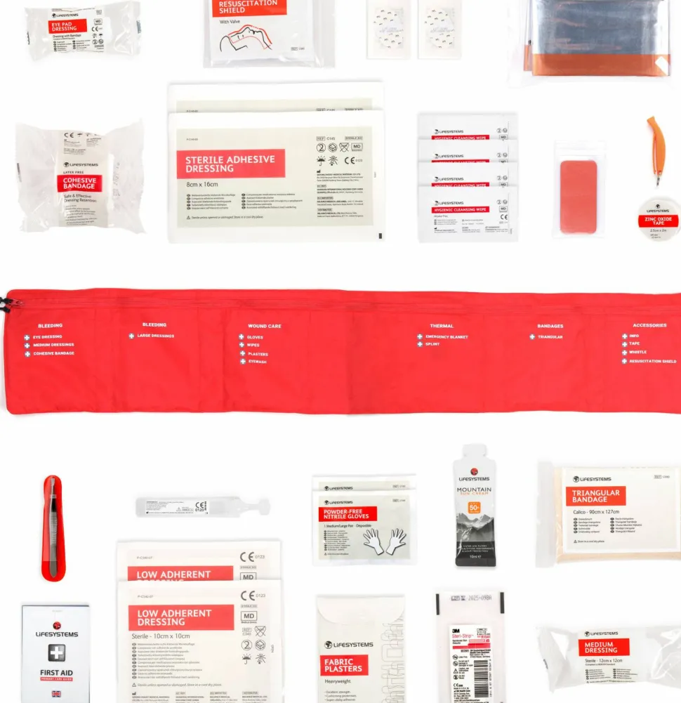 Lifesystems First Aid Kit Bike Leader Red