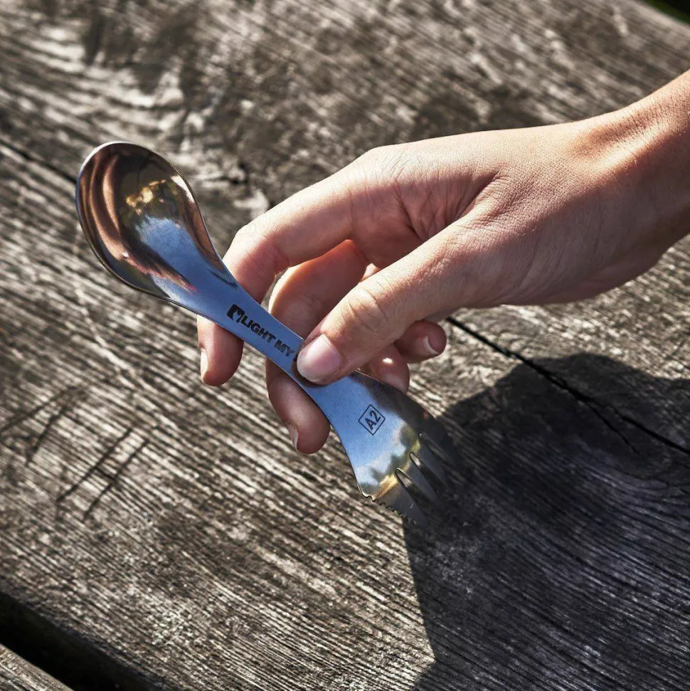 Light My Fire Swedish Spork Stainless Stainless Steel