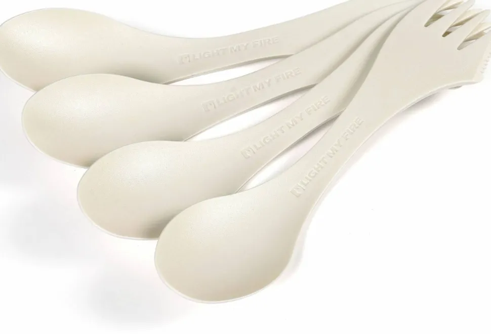 Light My Fire Swedish Spork original 4-pack Cream