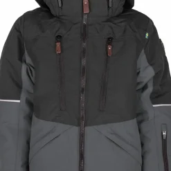 Lindberg Kids' Alpine Winter Jacket Black/Anthracite