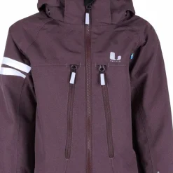 Lindberg Kids' Lingbo Shell Jacket Dark Plum