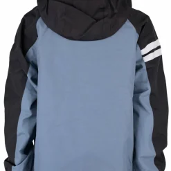 Lindberg Kids' Lingbo Shell Jacket Black/blue
