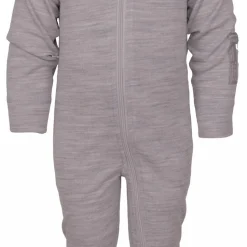 Lindberg Kids' Merino Overall Grey Melange