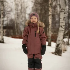 Lindberg Kids' Nordic Winter Overall Rose