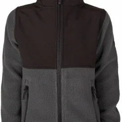 Lindberg Kids' Ramund Pile Jacket Anthracite