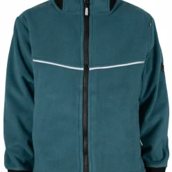 Lindberg Kids' Stormy Jacket Windfleece Dark Teal
