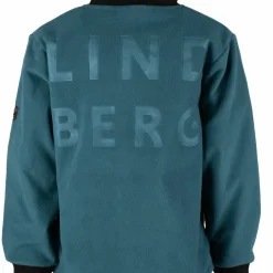 Lindberg Kids' Stormy Jacket Windfleece Dark Teal