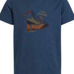 Lundhags Juniors' Fulu Climbing T-Shirt Light Navy