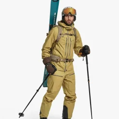 Lundhags Men's Abisku Waterproof Pants Hay