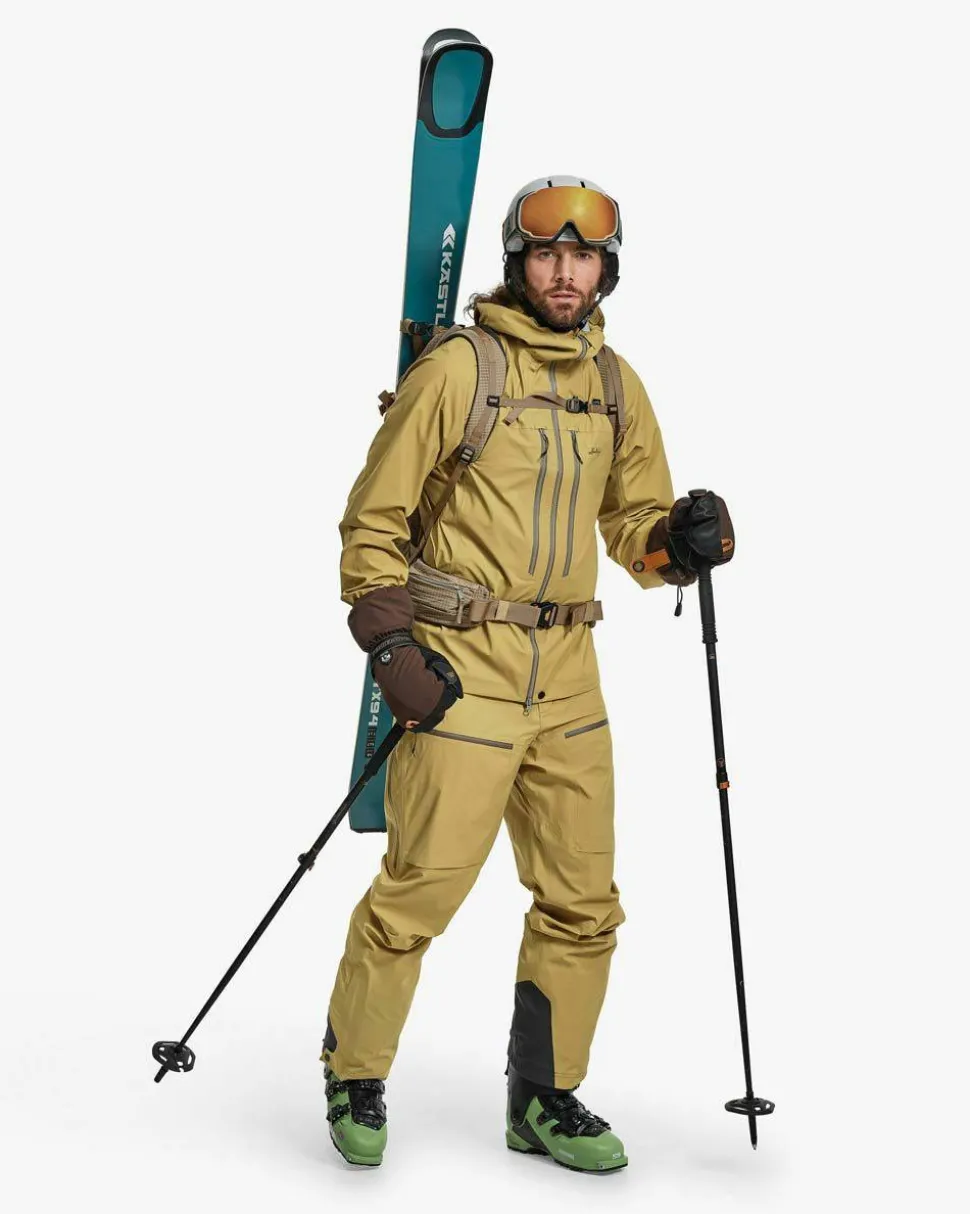 Lundhags Men's Abisku Waterproof Pants Hay