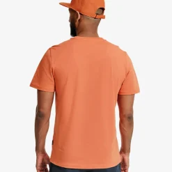 Lundhags Men's Järpen Logo T-Shirt Cayenne