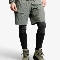 Lundhags Men's Tived Light Windbreaker Shorts Aloe Green
