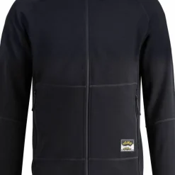 Lundhags Men's Tived Merino Full Zip Black