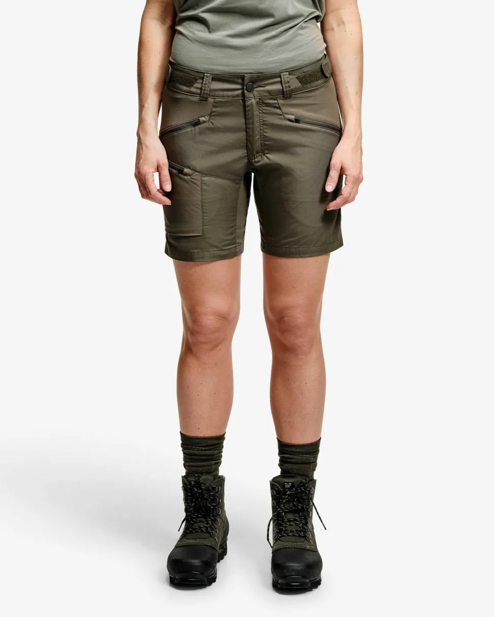 Lundhags Women's Makke Light Shorts Forest Green