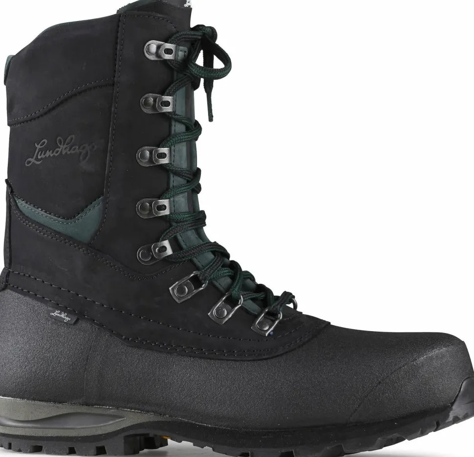 Lundhags Women's Mira II Light High Wide Black/Dark Agave