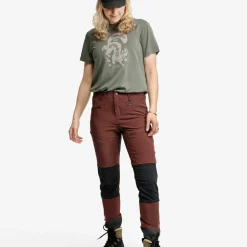 Lundhags Women's Padje Stretch Pant Burgundy/black